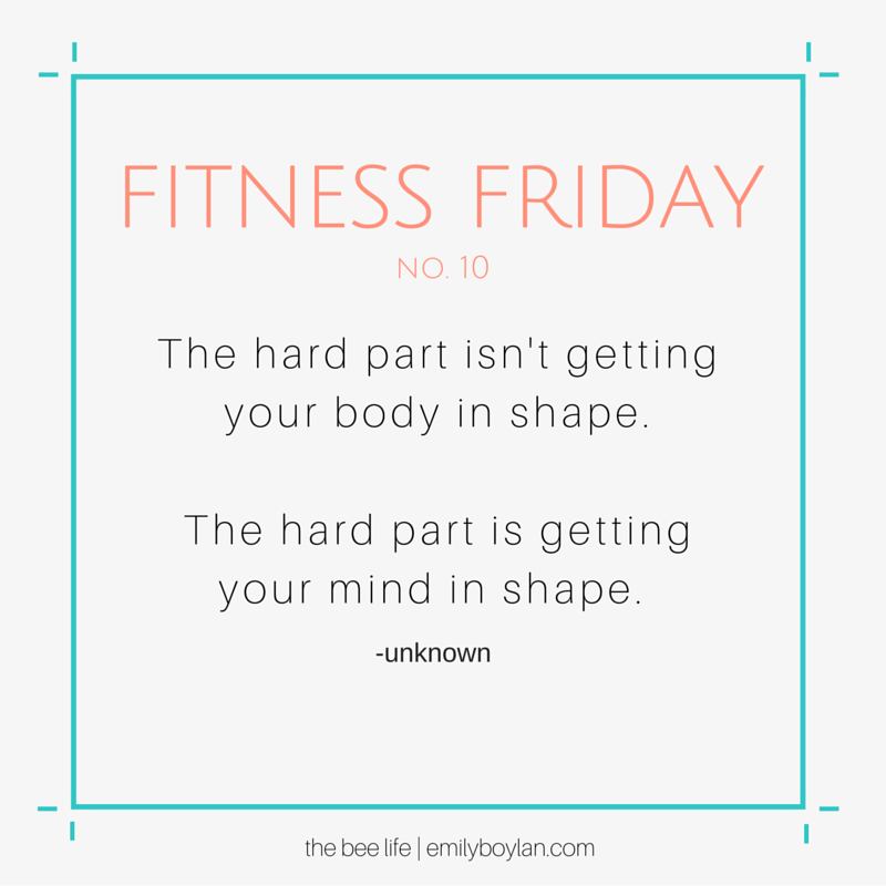 Fitness Friday 10 - the bee life