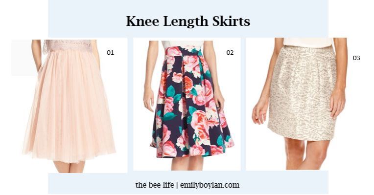 Knee Length Skirts - the bee life