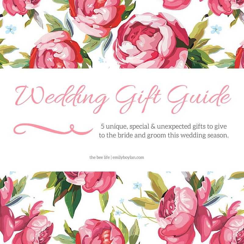 Wedding Gift Guide - the bee life