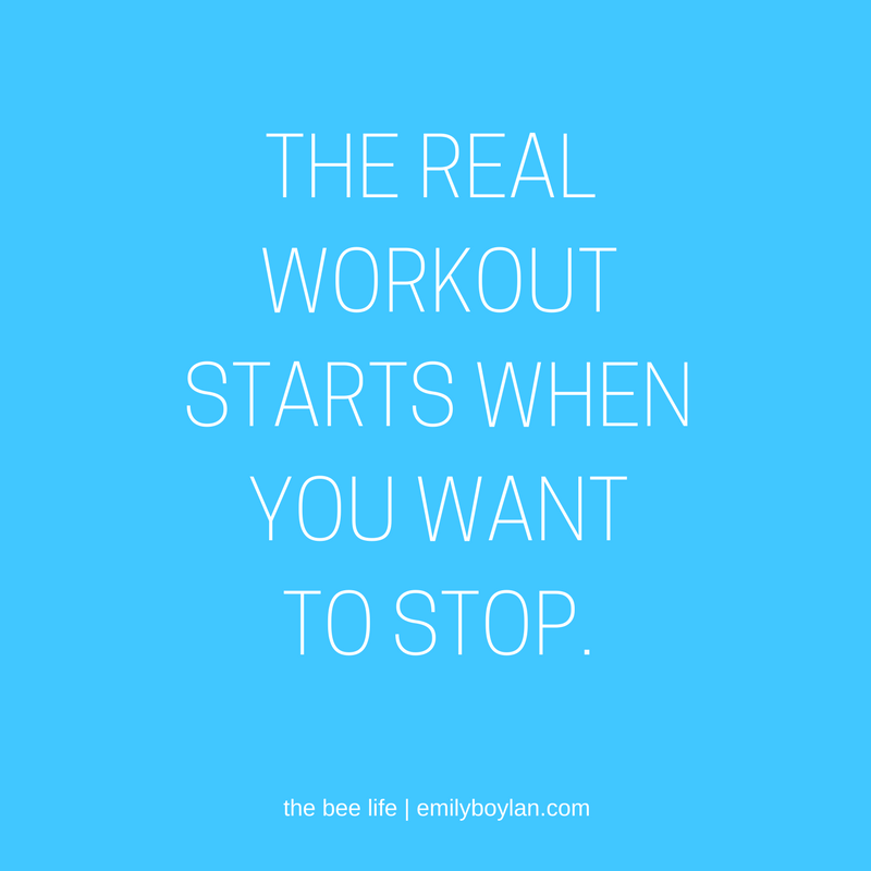 Fitness Friday 06.17 - the bee life