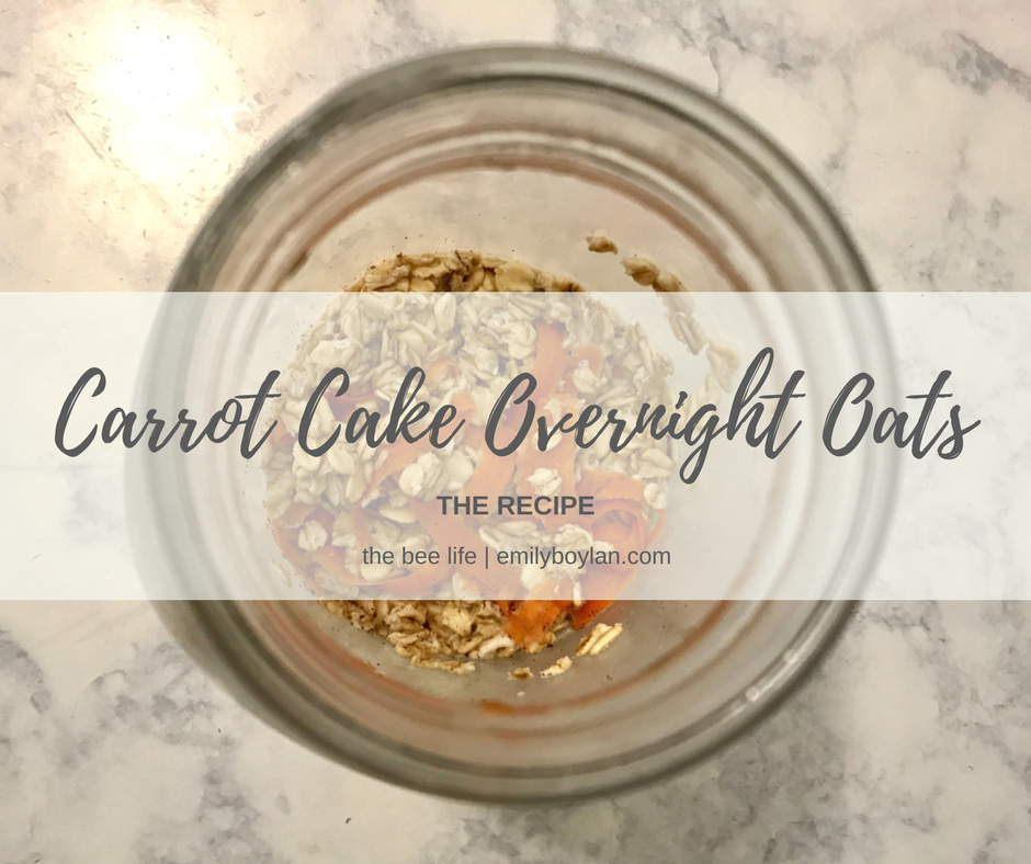 Overnight Oats - the bee life