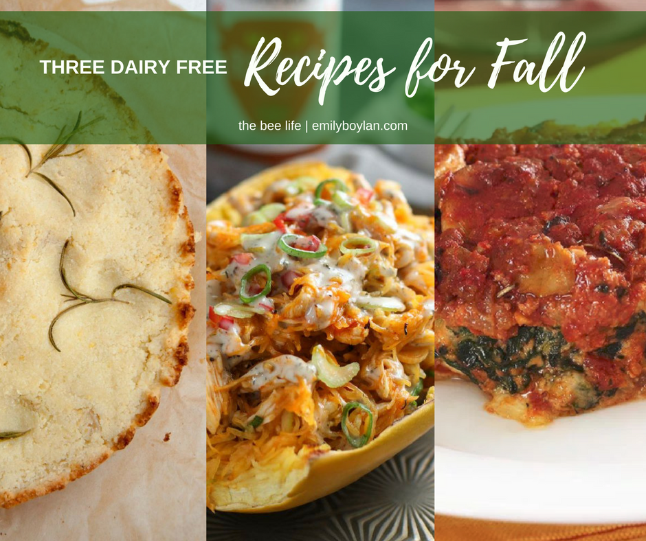 Dairy Free Fall Recipes - the bee life