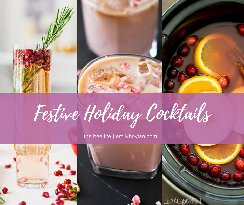 Festive Holiday Drinks - the bee life
