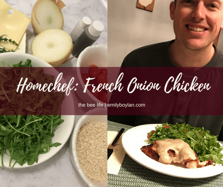 Homechef - French Onion Chicken
