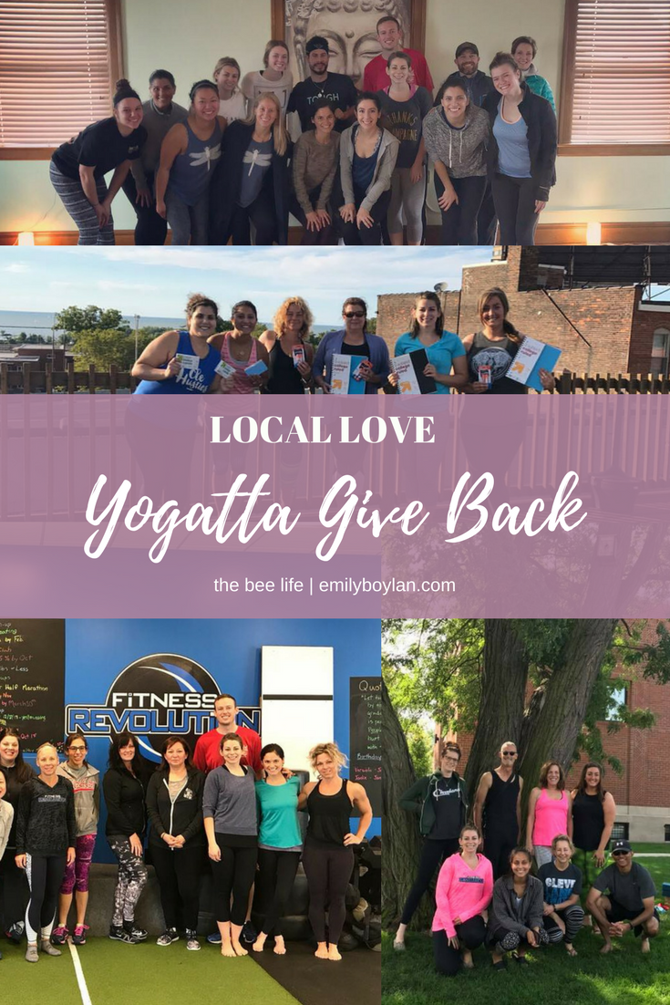 Local Love - Yogatta Give Back - the bee life