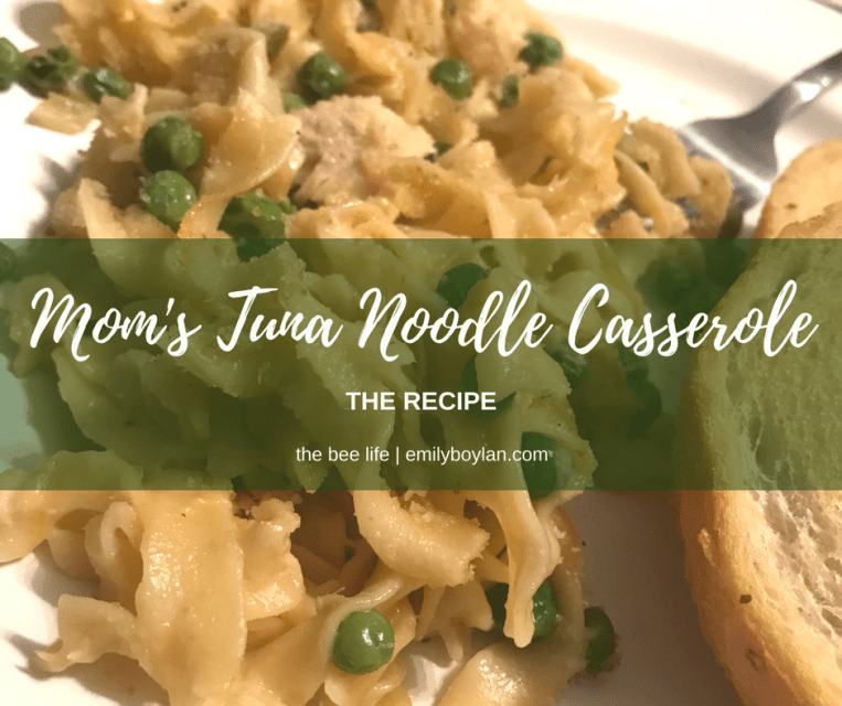 Tuna Noodle - Recipe - the bee lifee