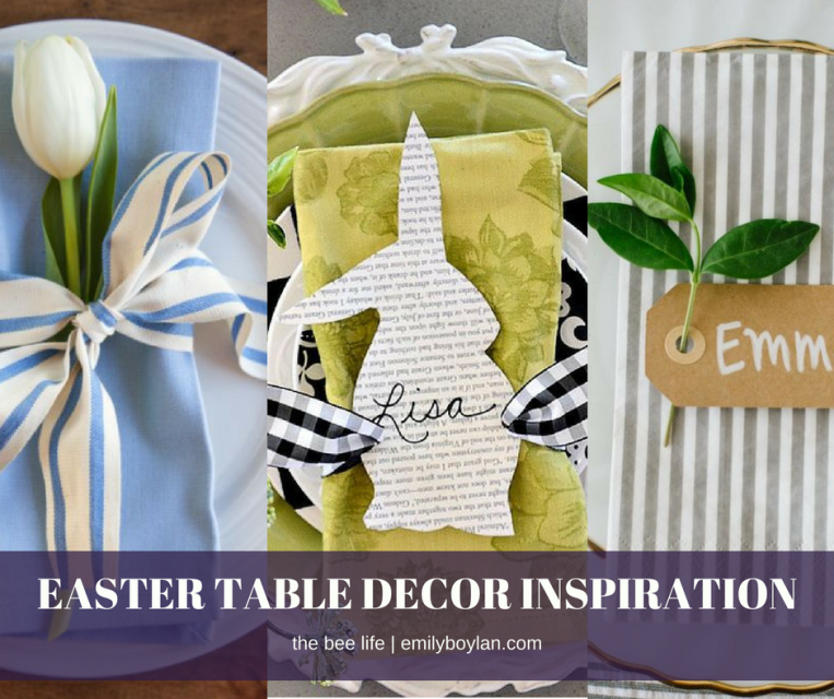 Easter Table Decor Inspo - the bee life