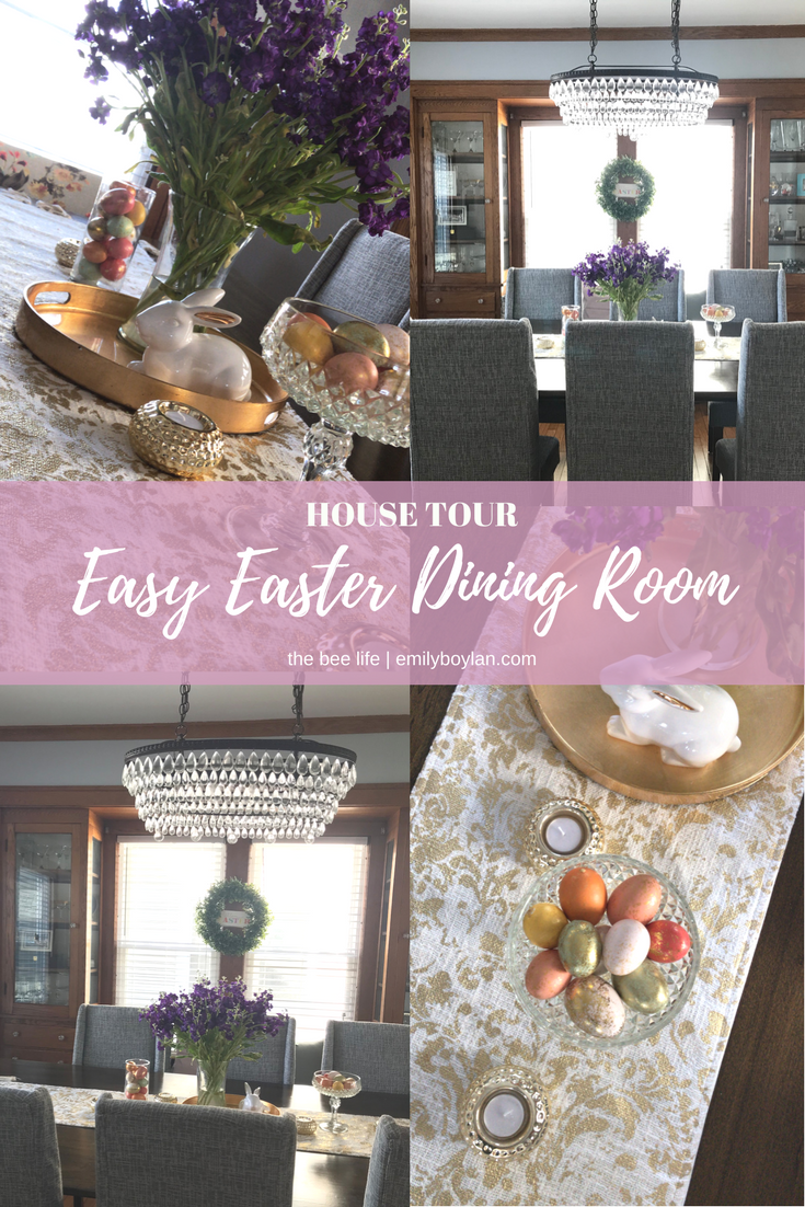 House Tour - Easy Easter Dining Room