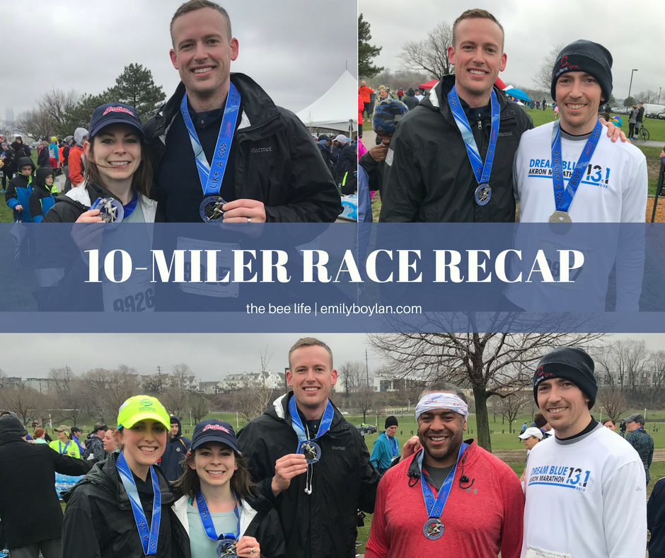 10-Miler Recap - 2018 - the bee life