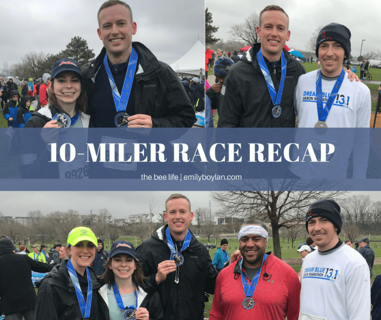 10-Miler Recap - 2018 - the bee life