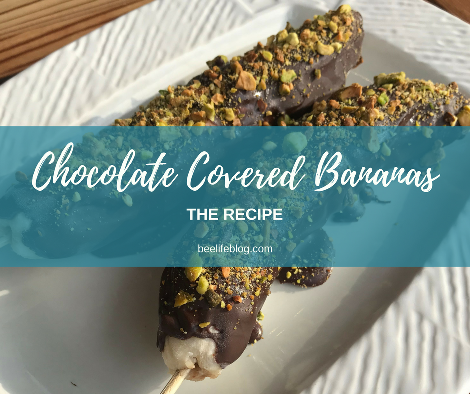Choc Covered Bananas - the recipe - the bee life