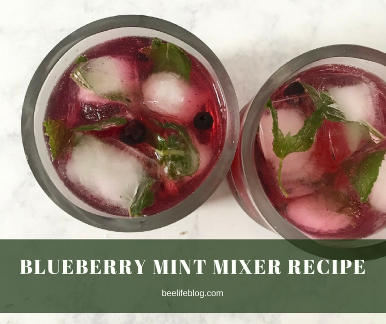 Blueberry Mixer Recipe - the bee life