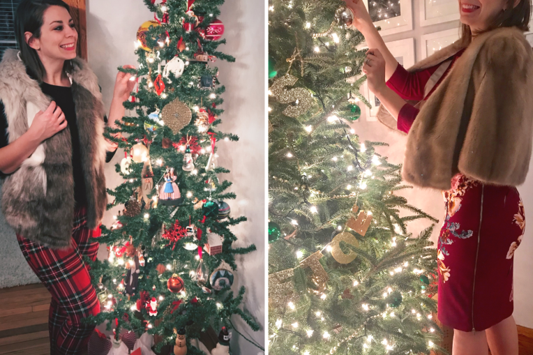 Holiday Fashion Fur - bee life (2)