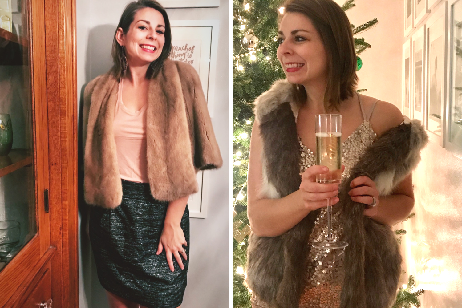 Holiday Fashion Fur - bee life (3)