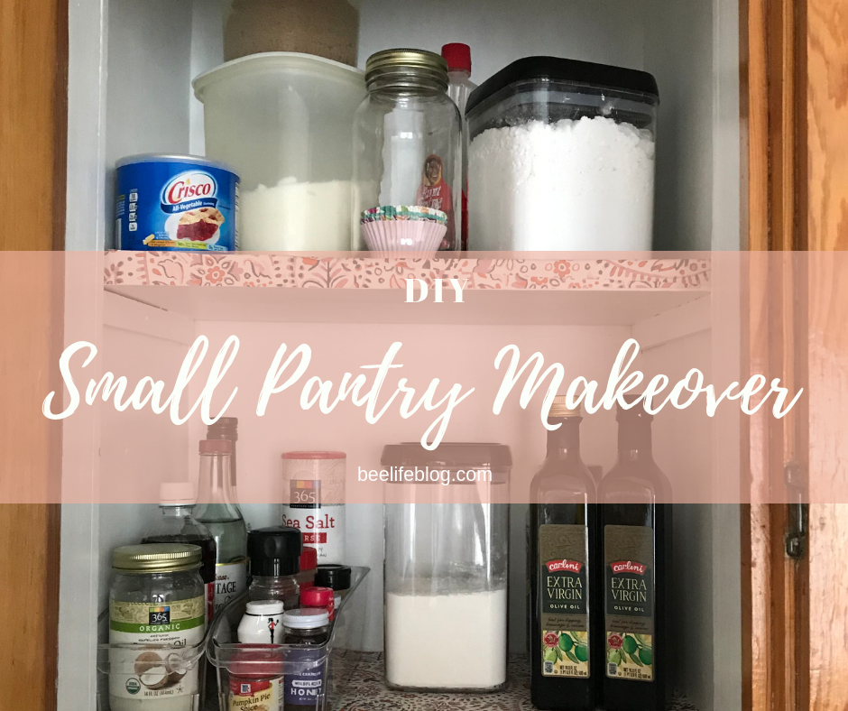 diy - small pantry makeover