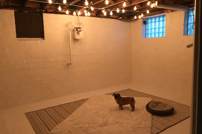 Basement Makeover - Checkin - the bee life (2)