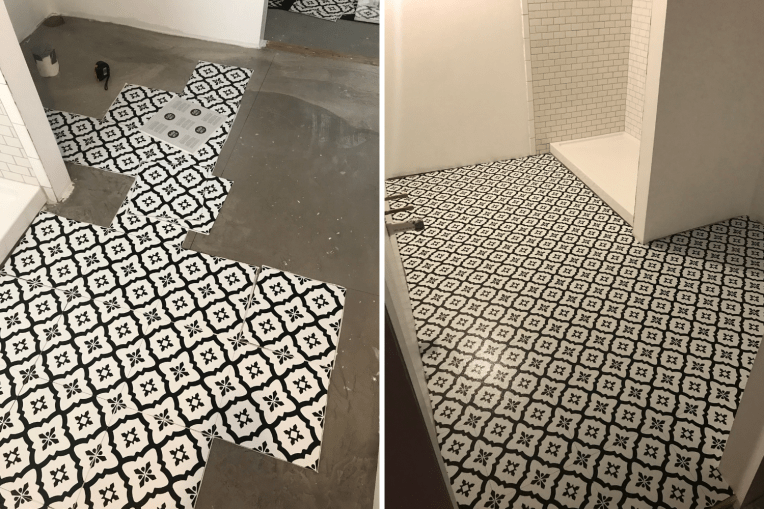 How To Vinyl Floor - the bee life (2)