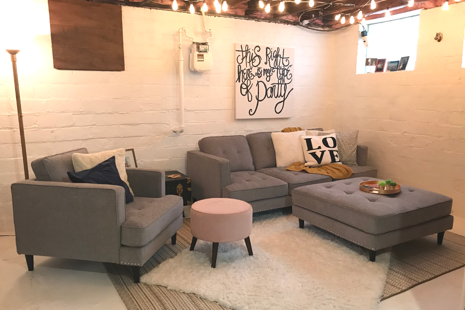 Basement Makeover - the bee life(2)