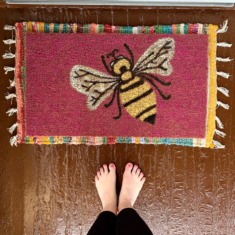 PaintedDoormat - beelifeblog(2)